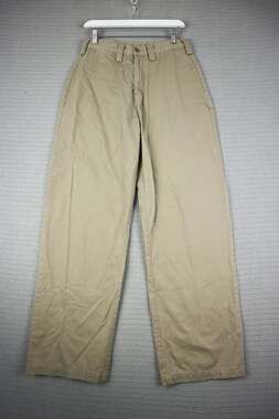 Levi Strauss & Co. Vintage Tan Khaki Workwear Chino Pants Size 29 100% Cotton